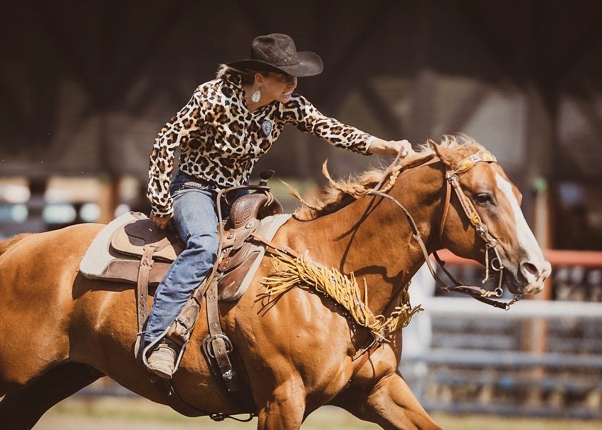 Chelsea Sanders, Barrel racer and North 40 Performance Distributor