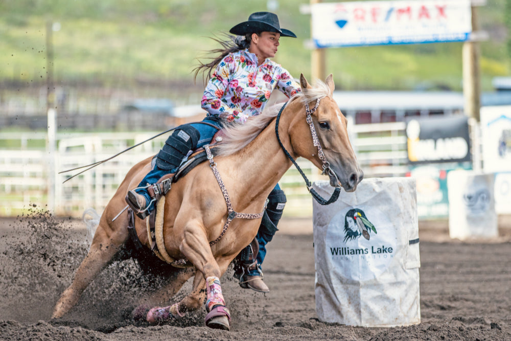 Tara Bardal, North 40 Performance Distributor, barrel racer