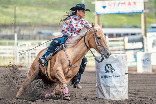 Tara Bardal, North 40 Performance Distributor, barrel racer