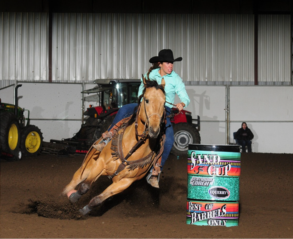 Brandy McPhee, North 40 Performance Ambassador, Barrel Racer