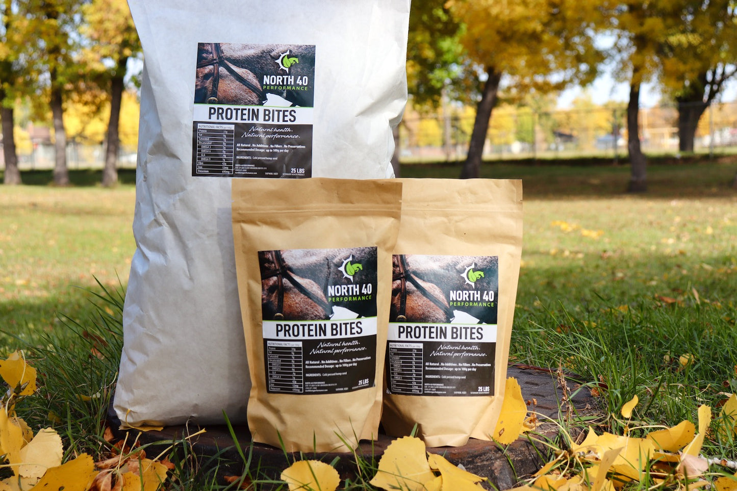 Protein Bites come in large bags and sample sizes