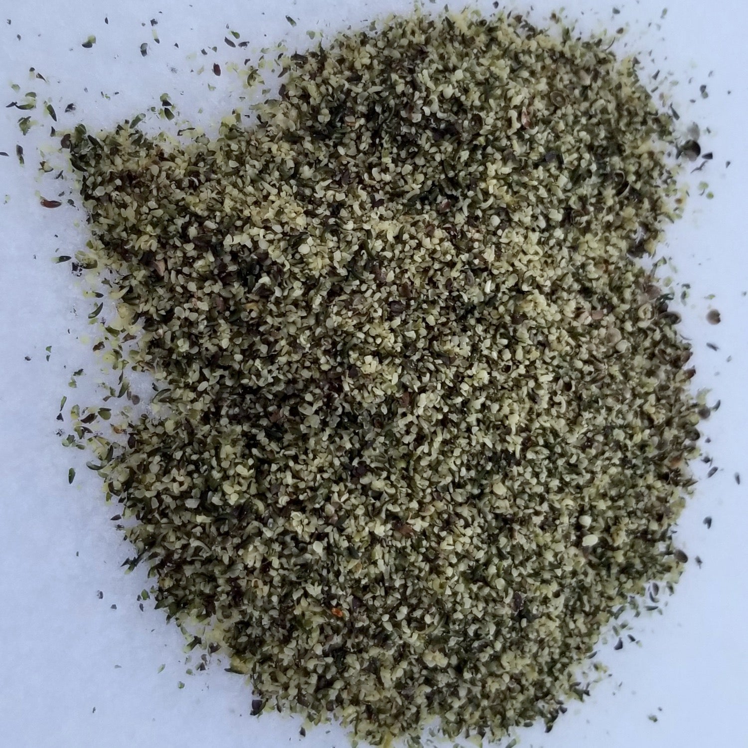 Hemp seed feed for horses.