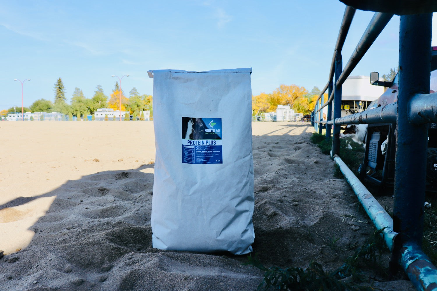 Protein Plus from North 40 Performance comes in 20 lb bags