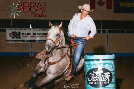 Delane Peck is a Barrel Racer and North 40 Performance Distributor