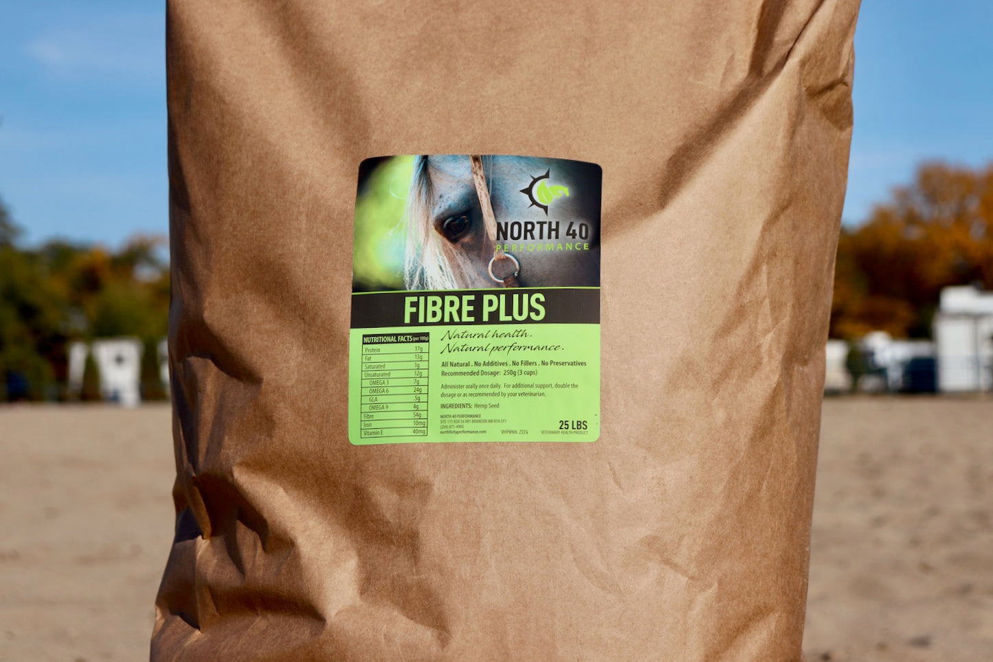 Fibre Plus is a hemp seed product from North 40 Performance