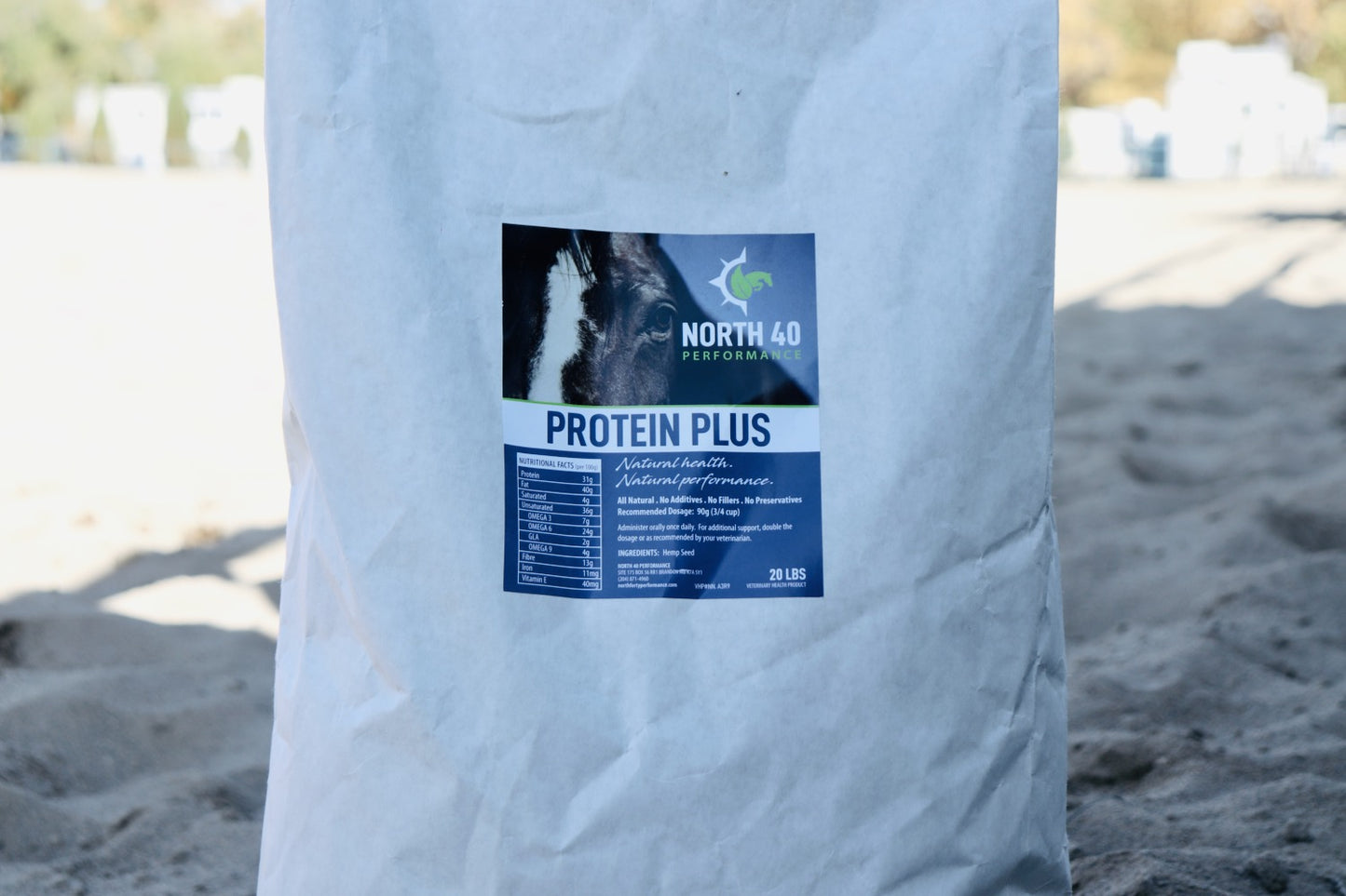 Protein Plus from North 40 Performance is a hemp seed based product